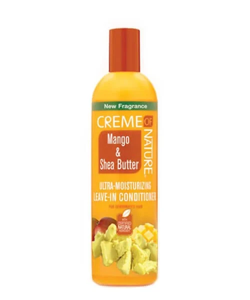 Creme of Nature Mango and Shea Butter Ultra-Moisturizing Leave-In Conditioner 8.45 oz