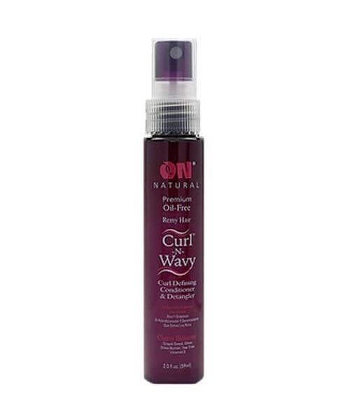 ON Natural Curl-N-Wavy Curl Defining Conditioner and Detangler Cherry Blossom 2 oz