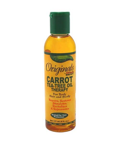 Africa's Best Originals Carrot Tea Tree Oil Therapy 6 oz