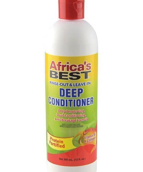 Africa's Best Rinse-Out and Leave-In Deep Conditioner 12 oz