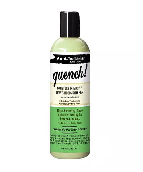 Aunt Jackie’s Quench Moisture Intensive Leave-In Conditioner 12 oz