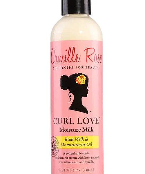 Camille Rose Curl Love Moisture Milk Leave-In Conditioning Cream 8 oz