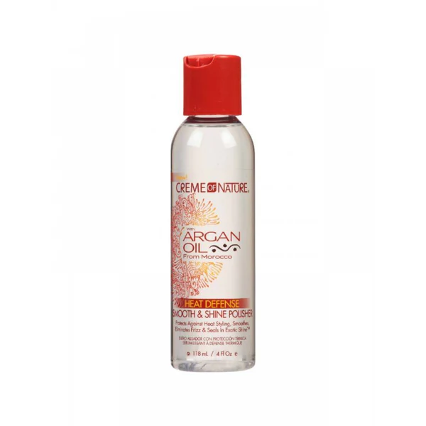 Creme of Nature Argan Oil Heat Protector Smooth & Shine Polisher 4 oz