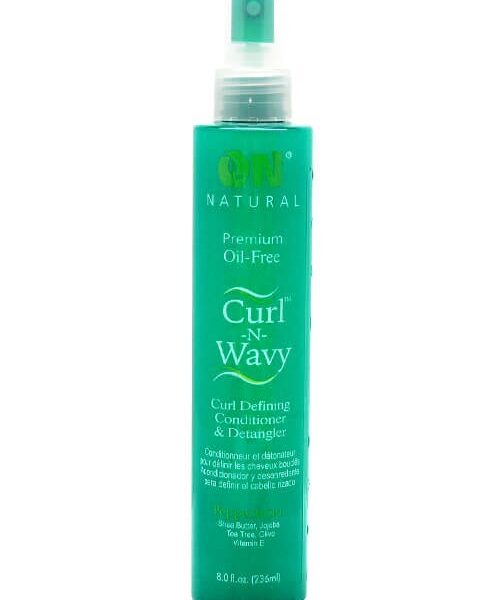 Organic Natural Curl N Wavy Curl Defining Conditioner and Detangler Peppermint 8 oz