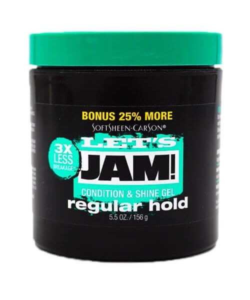 SoftSheen Carson Lets Jam Regular Hold Condition and Shine Gel 5.5 oz