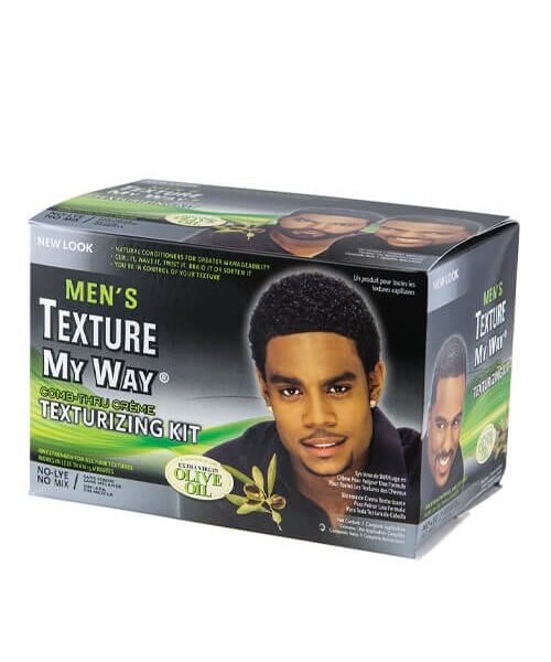 Africa's Best Men's Texture My Way Comb-Thru Creme Texturizing Kit