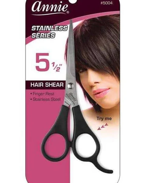 Annie Stainless Series 5 1/2" Hair Shear #5004