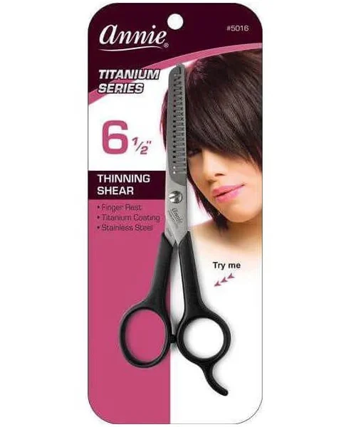Annie Titanium 6.5" Thinning Shear #5016