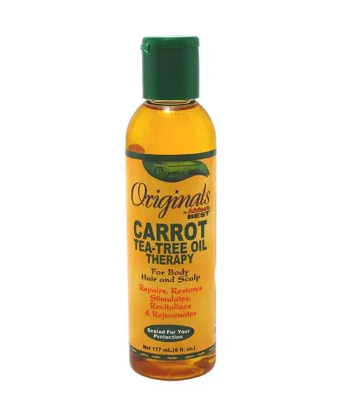 Africa's Best Originals Carrot Tea Tree Oil Therapy 6 oz