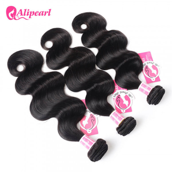 Hot Selling Body Wave Hair Alipearl 3 Bundles Peruvian Hair