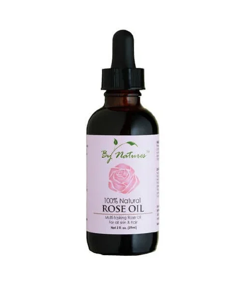 By Natures 100% Natural Rose Oil 2 oz
