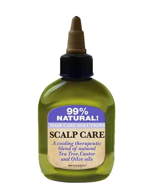 Difeel 99% All Natural Scalp Care Natural Blended Hair Oil 2.5 oz
