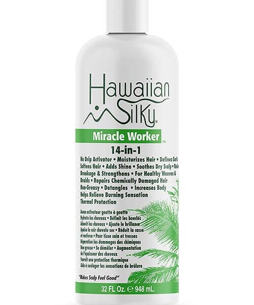 Hawaiian Silky Miracle Worker 14-in-1 No Drip Activator & Moisturizer 32 oz