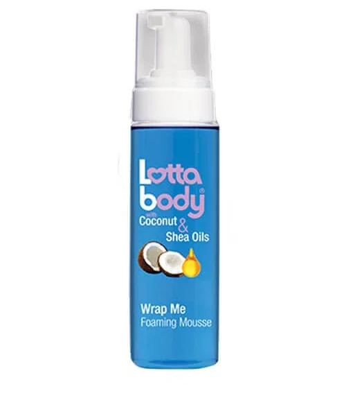Lottabody Coconut and Shea Oils Wrap Me Foaming Mousse 7 oz