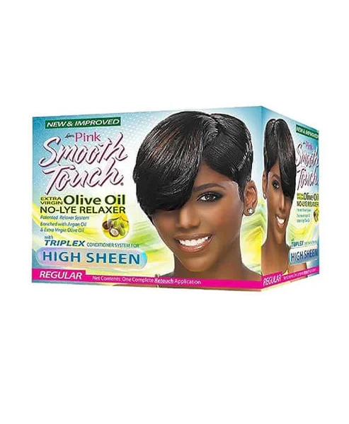 Luster’s Pink Smooth Touch Regular Strength New Growth Relaxer Kit