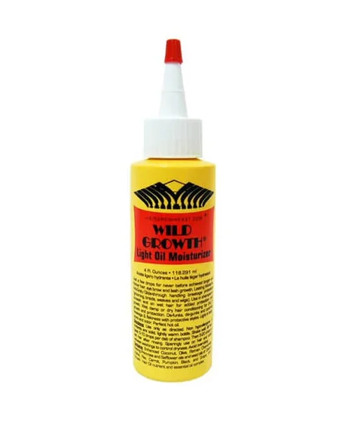 Wild Growth Light Oil Moisturizer 4 oz