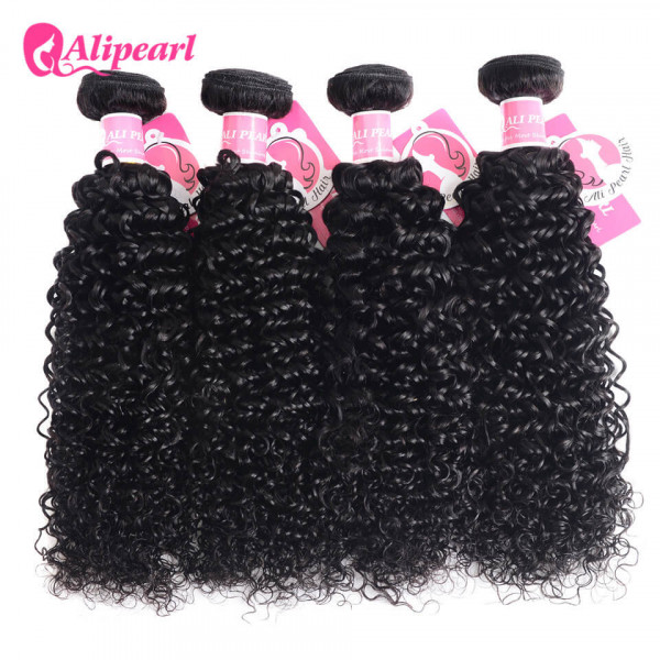 Alipearl Malaysian Virgin Hair Kinky Curly 4 Bundles